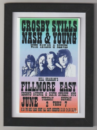 Framed mini concert poster - mini,